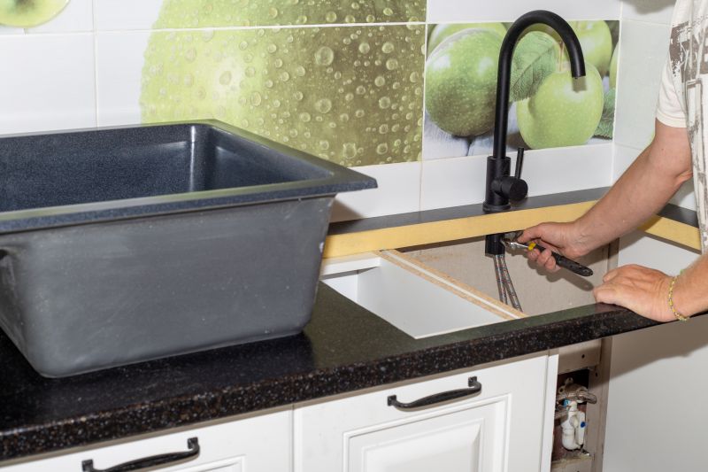 Modern Kitchen Sink Installation